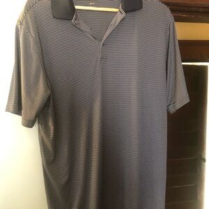 Men's Black Striped Shirt